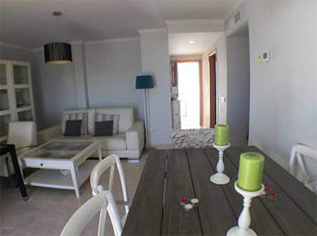 living room Penthouse til salg i Estepona